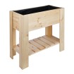 HI Mesa de cultivo de madera de pino 92x41x80 cm