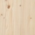 Armario de pared 2 uds madera maciza de pino 80x30x35