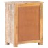 Aparador de madera de mango rugosa 61x35x76