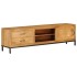 Mueble para TV de madera de mango maciza 140x30x40