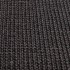 Alfombra de sisal natural negro 80x300