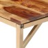 Mesa de comedor de madera maciza de sheesham 180x90x76