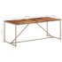 Mesa de comedor de madera maciza de sheesham 180x90x76