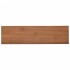 Mesa consola de madera maciza de teca 110x30x79