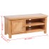 Mueble para el televisor madera maciza roble 103x36x46