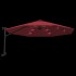 Sombrilla de pared con LED rojo brillante 290