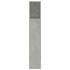 Mueble cabecero gris hormigón 200x18,5x104,5