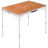 Mesa de camping plegable con 2 bancos aluminio