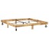 Estructura de cama de madera maciza de mango 200x200