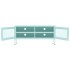 Mueble para TV de acero verde menta 105x35x50