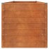 Arriate oxidado de acero corten 320x80x77