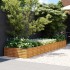 Jardinera acero corten 387x100x36