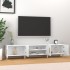 Mueble para TV madera contrachapada blanco 180x31,5x40