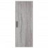 Aparador alto madera contrachapada gris Sonoma 34,5x34x180