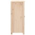 Aparadores 2 uds madera maciza de pino 40x35x80