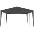 Carpa profesional para fiestas gris antracita 90 g/m² 4x6