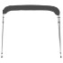 Toldo Bimini de 4 arcos gris antracita 243x180x137