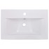 Lavabo encastrado de cerámica blanco 61x39,5x18,5