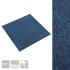 Baldosas de suelo de moqueta 20 uds 5 m² 50x50 cm azul