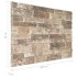 Paneles de pared 3D diseño de ladrillo 10 uds EPS