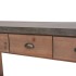 Mesa consola de madera de abeto maciza 122x35x80