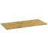 Tablero de mesa rectangular madera maciza roble 23 mm 120x60