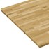 Tablero de mesa rectangular madera maciza roble 23 mm 120x60