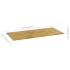 Tablero de mesa rectangular madera maciza roble 23 mm 120x60