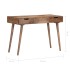 Mesa tocador con espejo madera maciza de mango 112x45x76