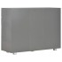 Aparador gris brillante 107x35x80,5