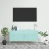 Mueble para TV de acero verde menta 105x35x50