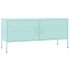 Mueble para TV de acero verde menta 105x35x50