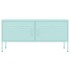 Mueble para TV de acero verde menta 105x35x50