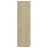 Armario de madera contrachapada color roble 82,5x51,5x180