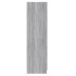 Armario madera contrachapada gris Sonoma 80x52x180