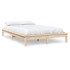 Estructura de cama madera maciza de pino King Size 150x200