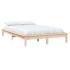 Estructura de cama madera maciza de pino King Size 150x200