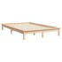 Estructura de cama madera maciza de pino King Size 150x200