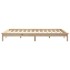 Estructura de cama madera maciza de pino King Size 150x200