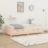 Sofá cama madera maciza de pino 90x200