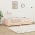 Sofá cama madera maciza de pino 90x200