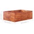 Arriate de madera de acacia 150x100x50