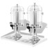 Dispensador de zumo doble acero inoxidable 2 x 8