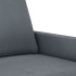 Sillón de terciopelo gris oscuro 60