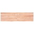 Estante pared madera roble tratada marrón claro 180x50x(2-4)