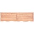 Estante pared madera roble tratada marrón claro 180x50x(2-4)