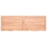 Estante pared madera roble tratada marrón claro 180x60x(2-4)