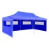 Carpa plegable pop-up azul 3x6