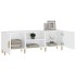 Mueble para TV madera contrachapada blanco 150x30x50