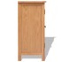 Aparador de madera maciza de roble 70x35x75